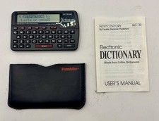 Next Century Thesaurus & Spellchecker QC-30 Franklin Electronic Publishers