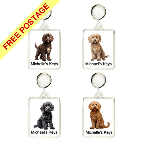Personalised cockapoo dog - personalised,