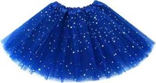Royal Blue High Quality KIDS LADY WOMEN GIRLS Tutu Skirts Fancy Dress Hen Party
