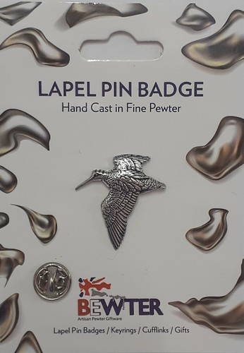 Woodcock bird lapel - bird, pin