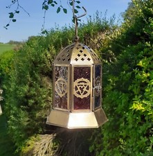 Chakra Design Lantern Metal