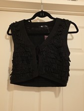 Fringe Knitted Gilet