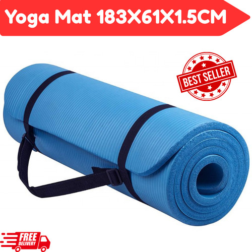 Yoga mat 15mm - mat, nbr
