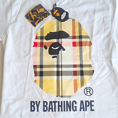 Bathing ape bape white - white,