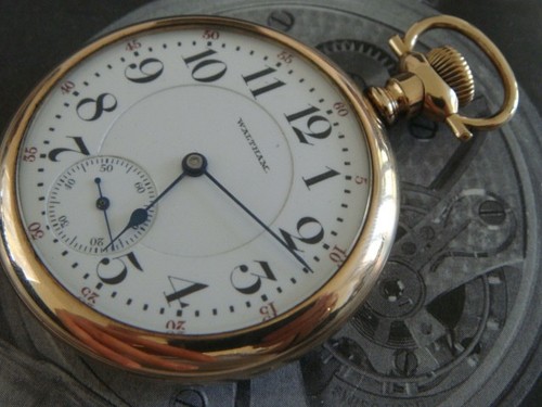 Waltham watch lever set - waltham, co