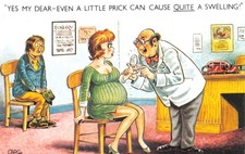 BAMFORTH COMIC POSTCARD