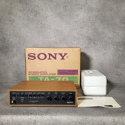 Vintage sony integrated - vintage,