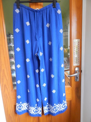 Next womans linen - wide, leg