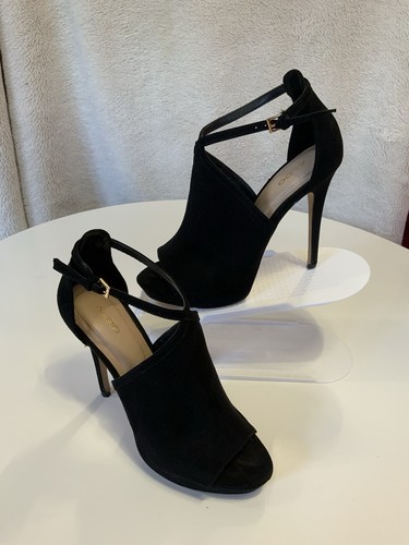 Aldo black suede high heel - aldo,