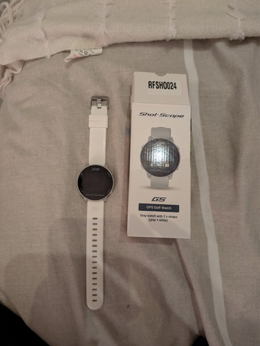 Shot scope golf watch white - shot, g5