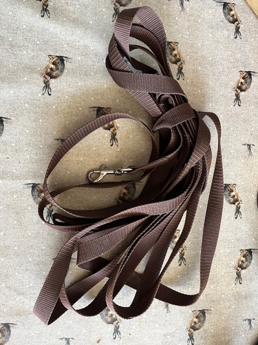 50m brown lunge line hardly - brown, line,