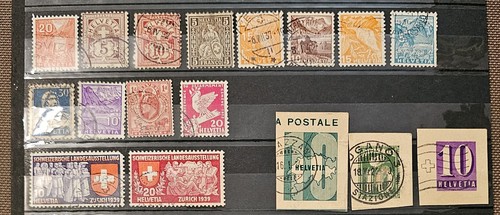 Helvetia swiss switzerland lot - swiss,