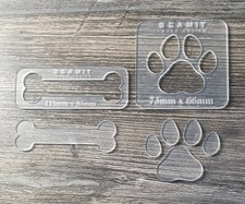 Dog paw and bone inlay router