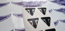 6 X TRIUMPH III STICKERS
