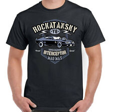 Mad Max T-Shirt Rockatansky Mens Inspired Supercharger Interceptor Car Film