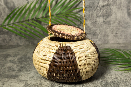 Vintage hanging basket - hanging,
