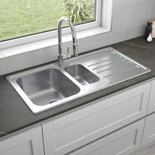 Inset Stainless Steel Kitchen