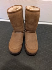 UGG Australia Ultimate Short 5275 Boots Women's Size W6 Chestnut Tan Sheepskin