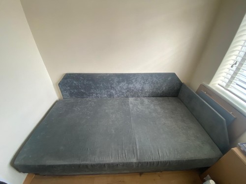 Single bed with storage - with,