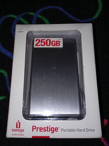 Prestige iomega 250gb portable - 250gb,