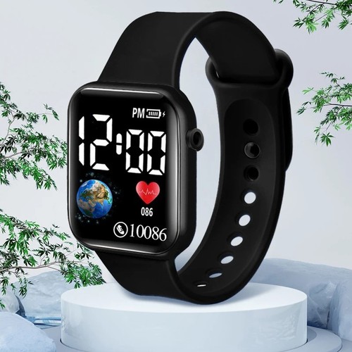 Led digital sport watch - sport,
