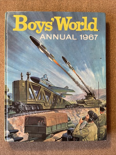 Boys world annual 1967 vgc - world, uk