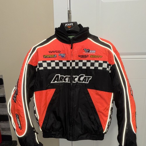 Arctic cat racing jacket - jacket, with