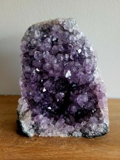Natural Amethyst Druze Geode