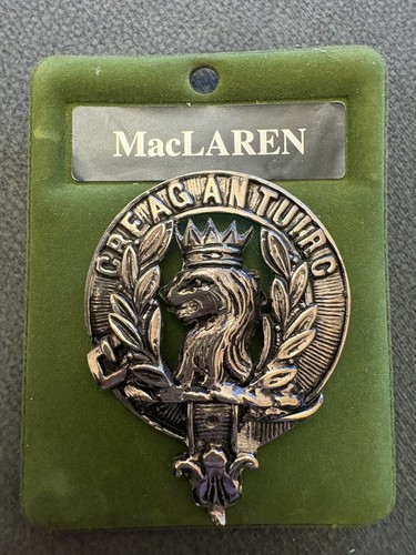 Vintage pewter scottish clan - vintage,