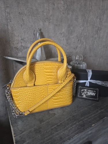Vintage zara mustard faux - vintage,