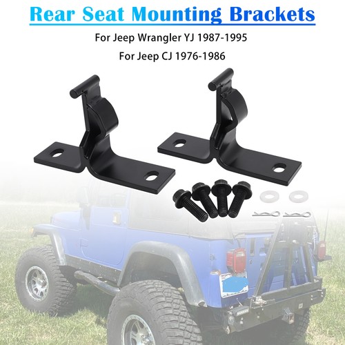 Rear seat mounting brackets - rear,