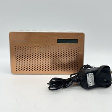 Goodmans Canvas DAB Digital & FM Radio in Copper CANVASCOP With Plug Adaptor