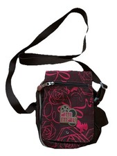 ANIMAL CROSSBODY BAG Animal Brand Small Shoulder Bag Pink Brown *WEAR ON FRONT*