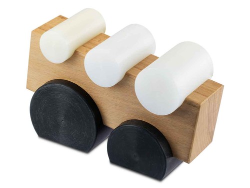 Wooden bending swage - swage, block