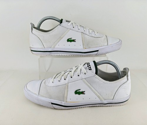 Lacoste mens trainers white - lacoste,