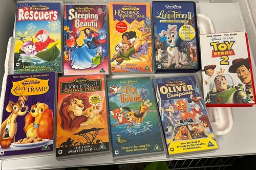 Disney vhs videos bundle - videos,