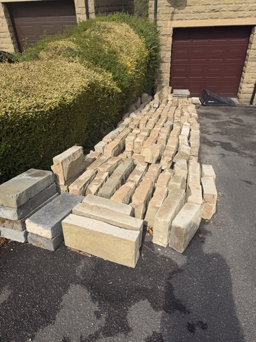 Beige stone rectangular - beige,