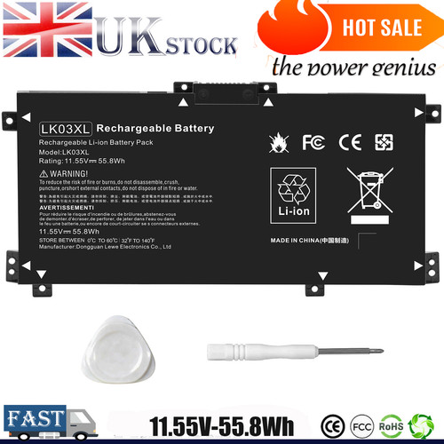 Lk03xl battery for envy - battery, hp