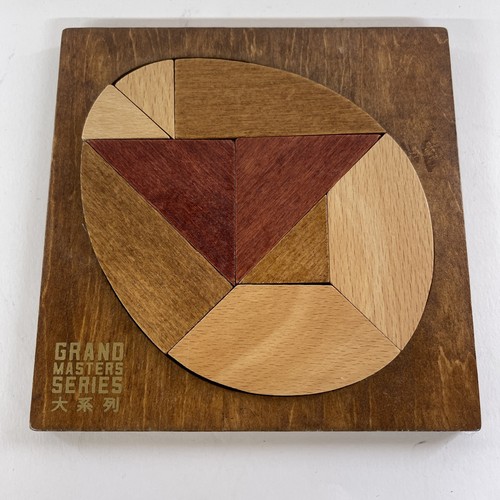 Wooden tangram puzzle - tangram, dragons