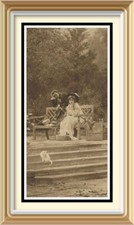 Original 1901 Old Antique