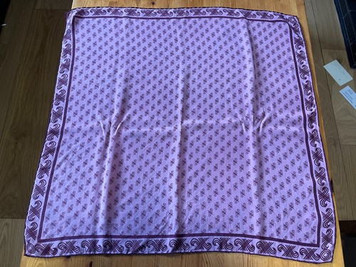 Vintage jaeger silk scarf - silk,