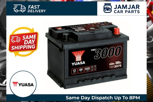 Yuasa battery ybx3075 12v 60ah - battery,