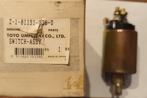 Isuzu engine engage starter - isuzu,