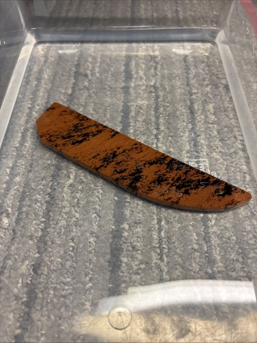 Obsidian preform flint - obsidian,