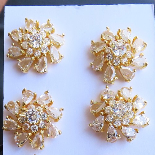 American diamond stud - american, cz
