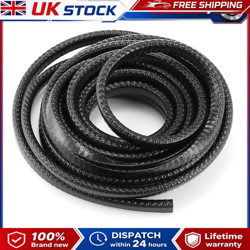 Rubber edging strip - rubber, black