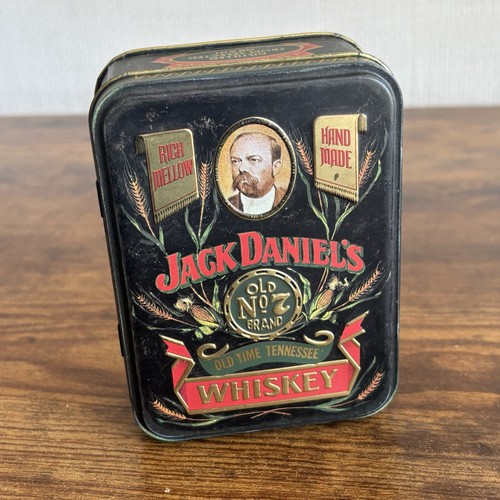 Vintage tin jack daniels old - jack,