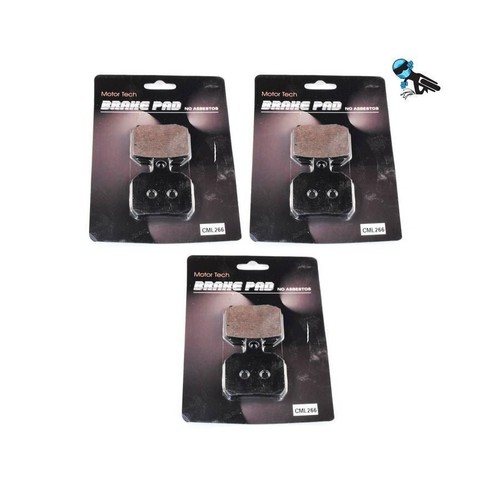 Front rear brake pads - brake,