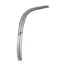 Front fender plate rear part