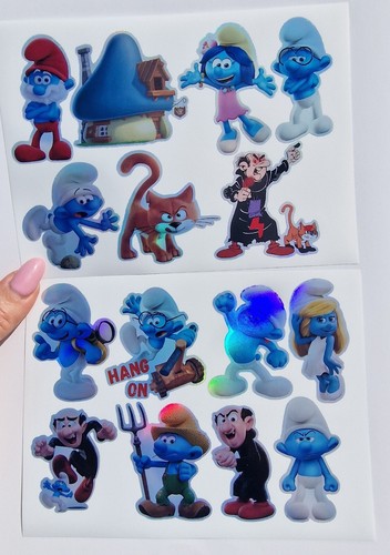 50pcs smurfs sticker disney - 50pcs,
